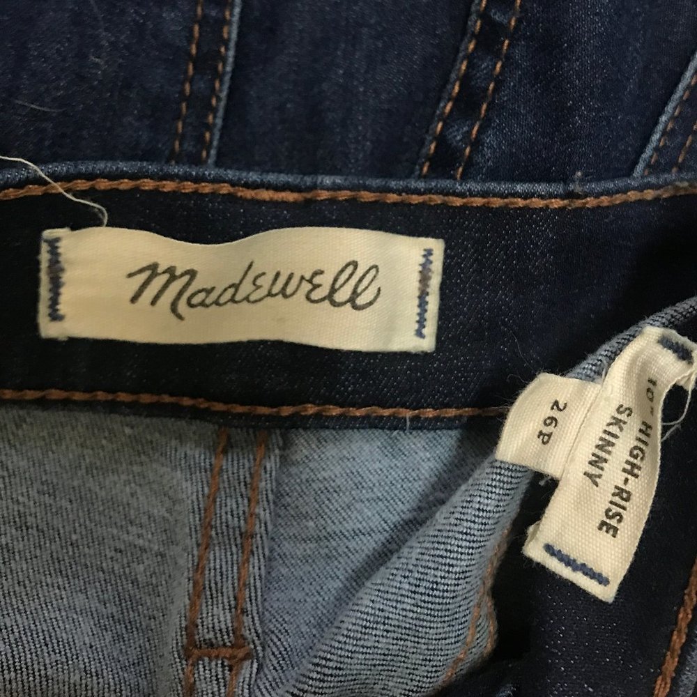 Madewell Petite 10" High-Rise Skinny THERMOLITE® - Picture 5 of 7